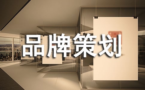 品牌策劃方案模板