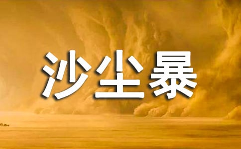 沙塵暴作文100字(通用24篇)